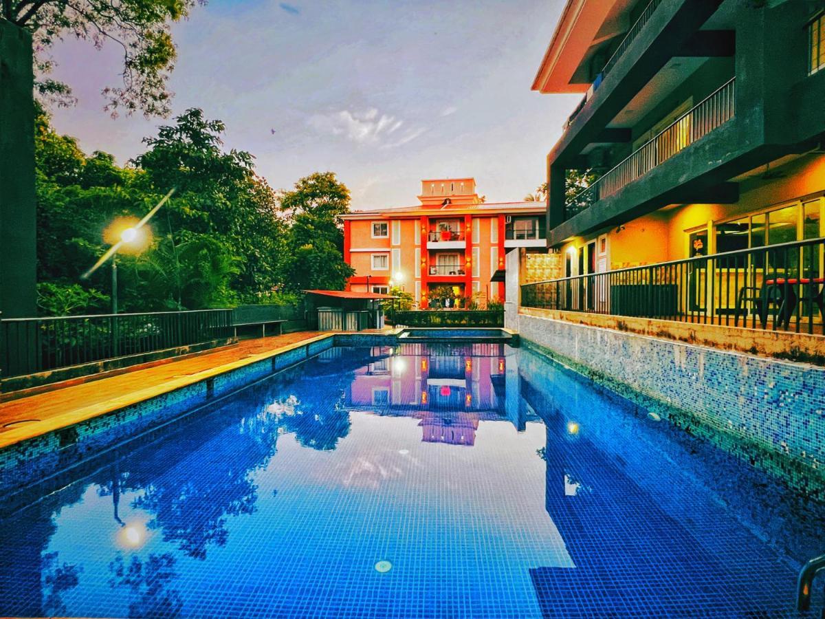 4Bhk Stunning Apartment With Pool 2Bhkx2 Старый Гоа Экстерьер фото