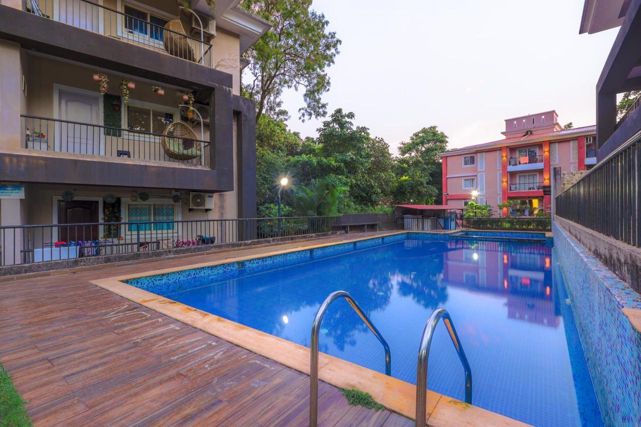 4Bhk Stunning Apartment With Pool 2Bhkx2 Старый Гоа Экстерьер фото