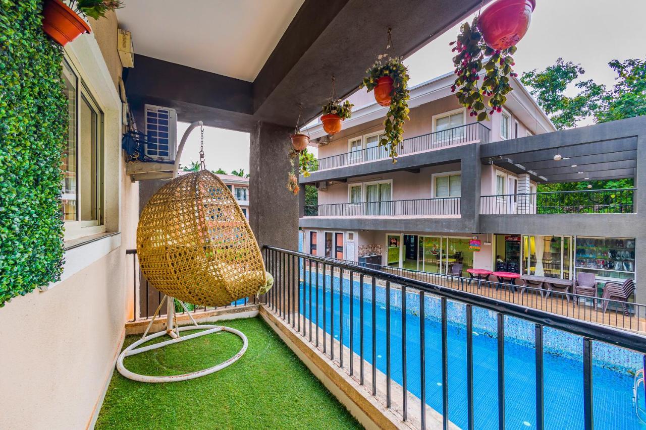 4Bhk Stunning Apartment With Pool 2Bhkx2 Старый Гоа Экстерьер фото