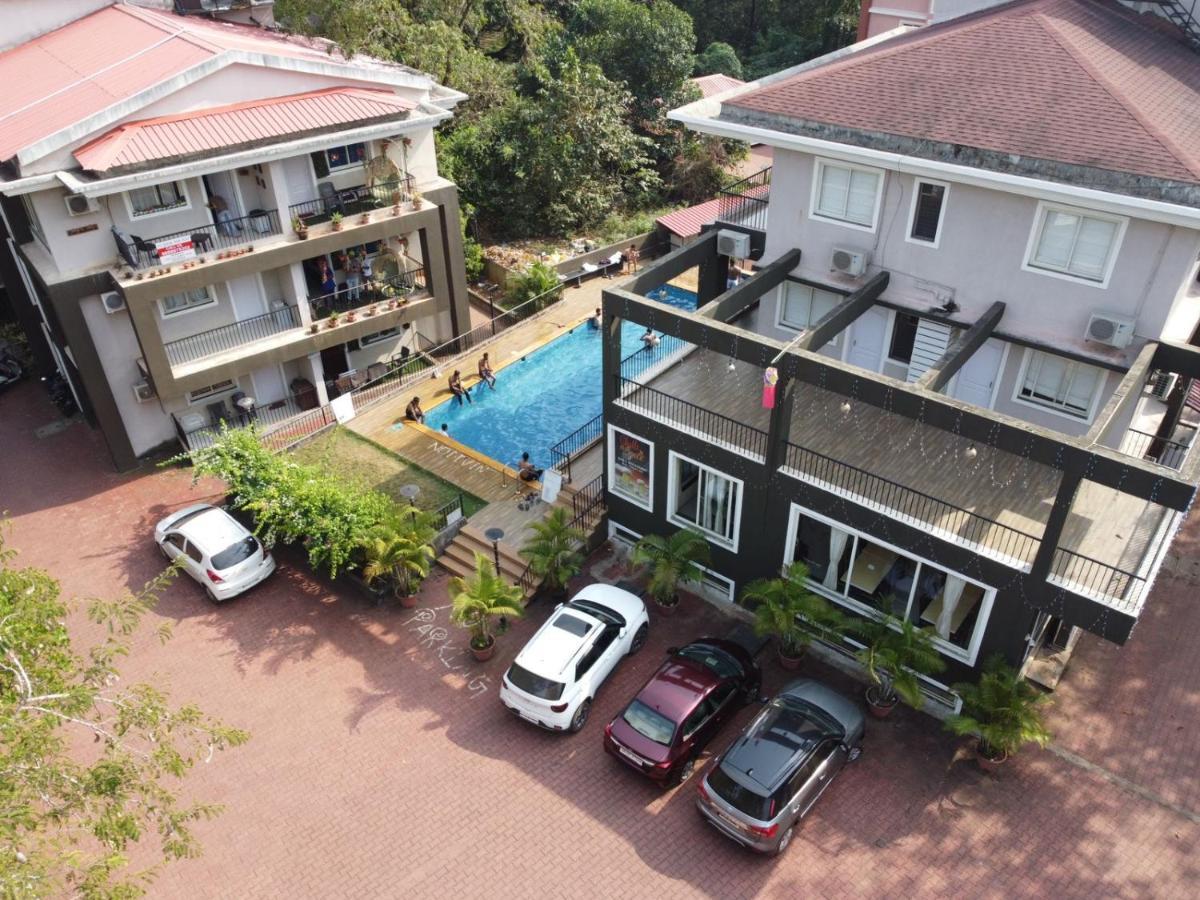 4Bhk Stunning Apartment With Pool 2Bhkx2 Старый Гоа Экстерьер фото